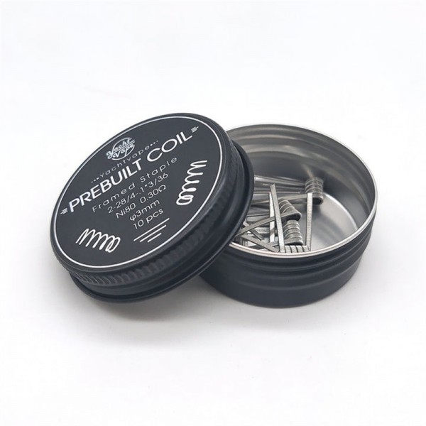 Yachtvape Framed Staple pre-built Coils Ni80 ...