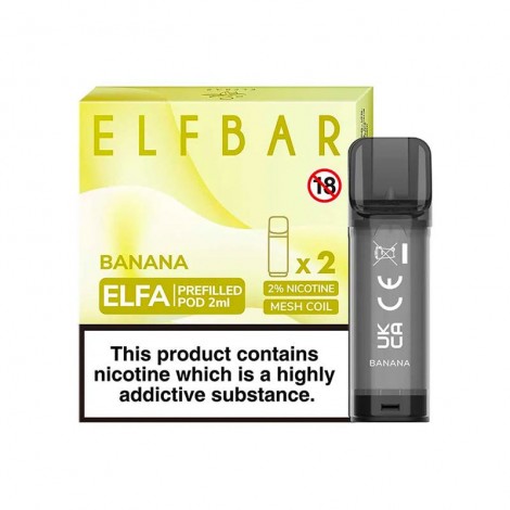 Elf Bar Elfa Pre-filled Replacement Pod Cartridge 2ml (2pcs/pack)