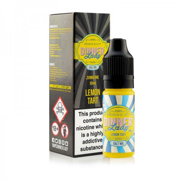 Dinner Lady Nicotine Salt Lemon Tart E-Liquid 10ml