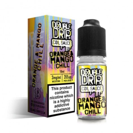 Double Drip Coil Sauce Orange & Mango Chill E-liquid 10ml