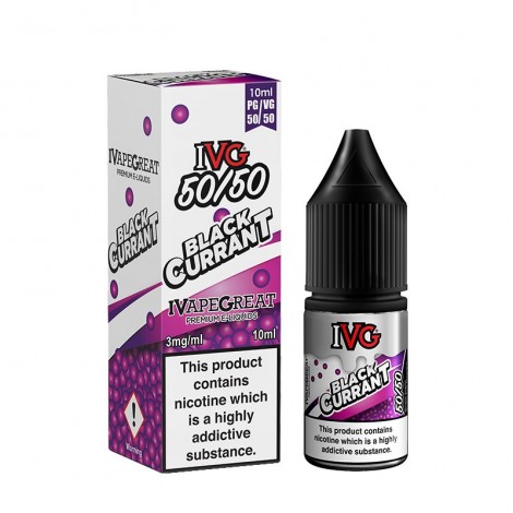 IVG Blackcurrant E-liquid 10ml