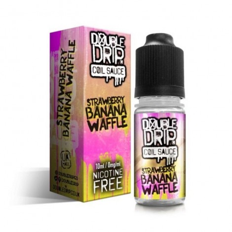 Double Drip Coil Sauce Strawberry Banana Waffle E-liquid 10ml