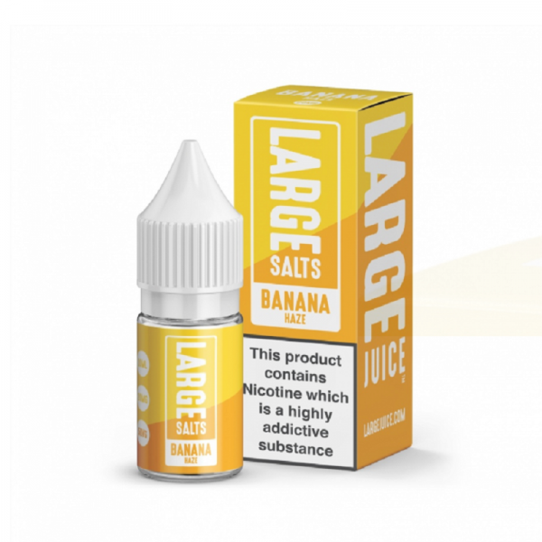 Large Juice Nicotine Salt Banana Haze E-Liquid 10ml