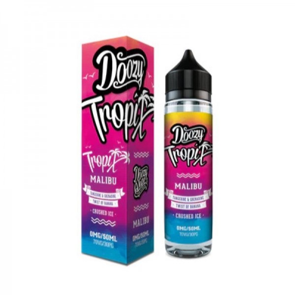 Doozy Vape Co Tropix Range Malibu Shortfill E-liquid 50ml