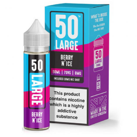 Large Juice Berry N'Ice Shortfill E-liquid 50ml