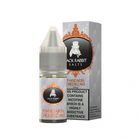 Jack Rabbit Nicotine Salt Mandarin Cheesecake E-Liquid 10ml