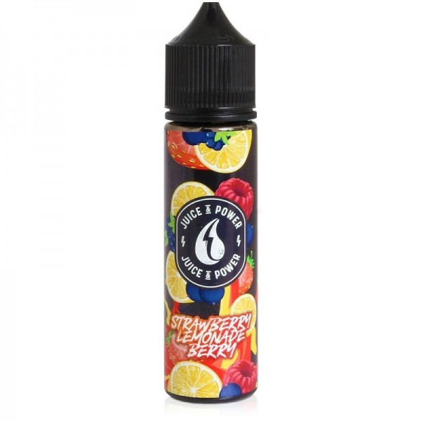 Juice N Power Strawberry Lemonade Berry Shortfill E-liquid 50ml