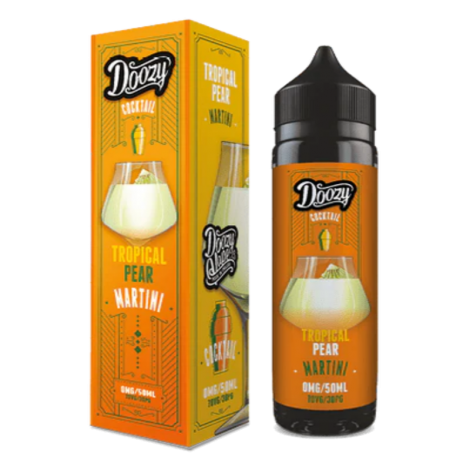 Doozy Vape Co Cocktail Tropical Pear Martini Shortfill E-liquid 50ml