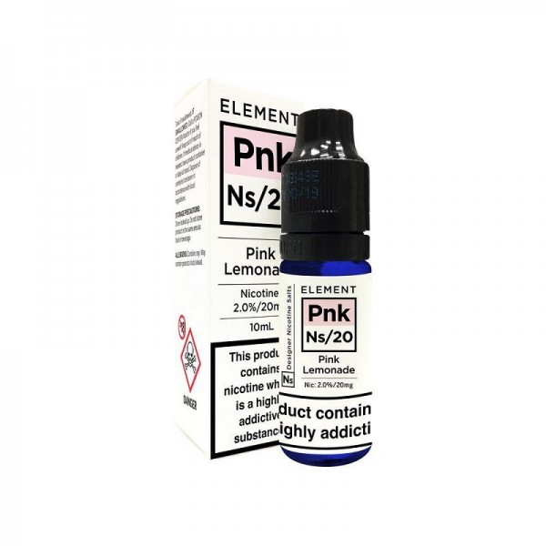 Element Nicotine Salt NS Pink Lemonade E-liquid 10ml