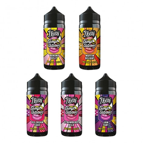 Doozy Vape Co Temptations Shortfill E-liquid 100ml