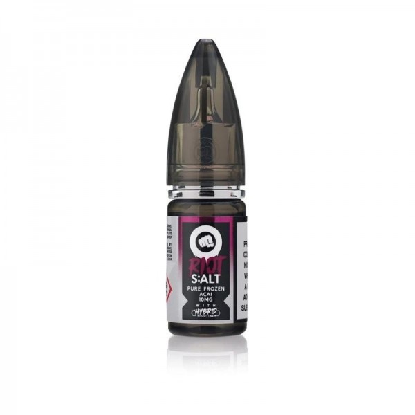 Riot Squad Nicotine Salt Pure Frozen Acai E-Liquid 10ml