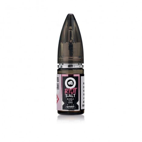 Riot Squad Nicotine Salt Bubblegun E-Liquid 10ml