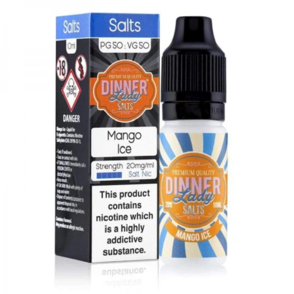 Dinner Lady Ice Mango Ice Nicotine Salt E-liquid 10ml