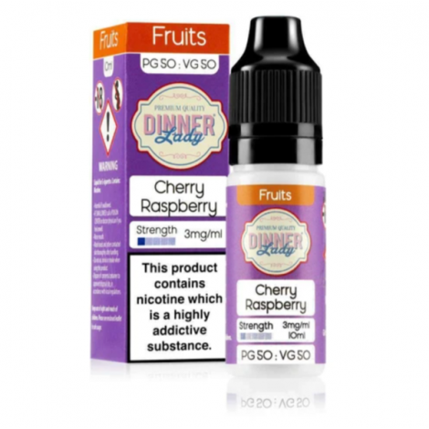 Dinner Lady Cherry Raspberry E-Liquid 10ml