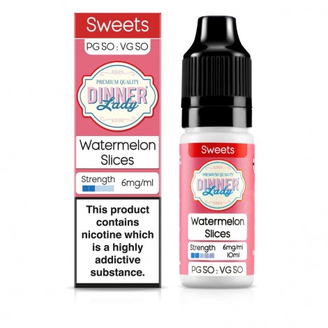 Dinner Lady Watermelon Slices E-Liquid 10ml