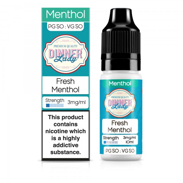 Dinner Lady Fresh Menthol E-Liquid 10ml