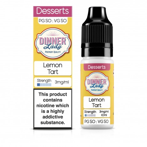 Dinner Lady Lemon Tart E-Liquid 10ml