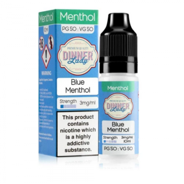 Dinner Lady Blue Menthol E-liquid 10ml