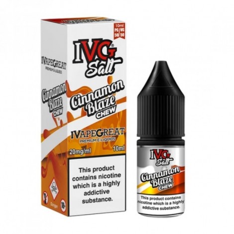 IVG Nicotine Salt Cinnamon Blaze Chew E-Liquid 10ml