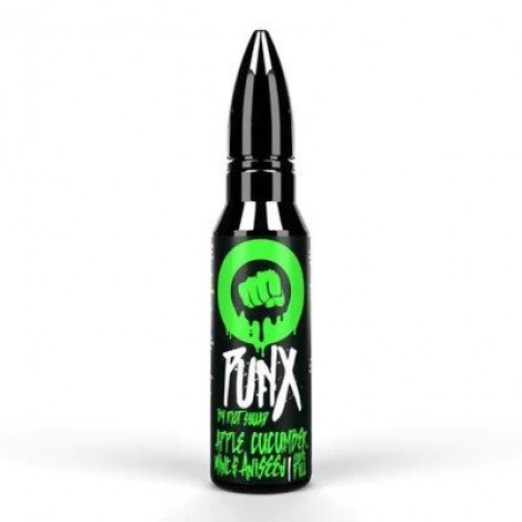 Riot Squad Punx Apple, Cucumber, Mint & Aniseed Shortfill E-liquid 50ml