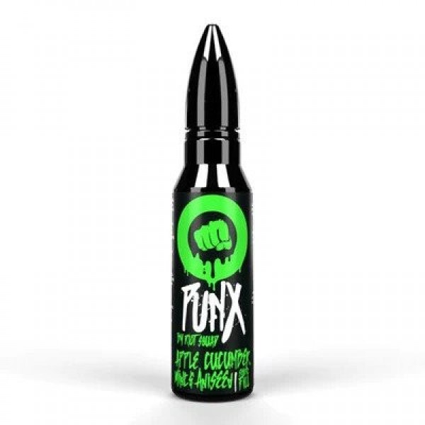 Riot Squad Punx Apple, Cucumber, Mint & Aniseed Shortfill E-liquid 50ml