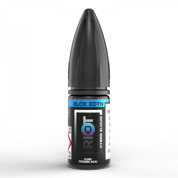 Riot Squad Nicotine Salt BLCK EDTN Pure Frozen Acai E-Liquid 10ml