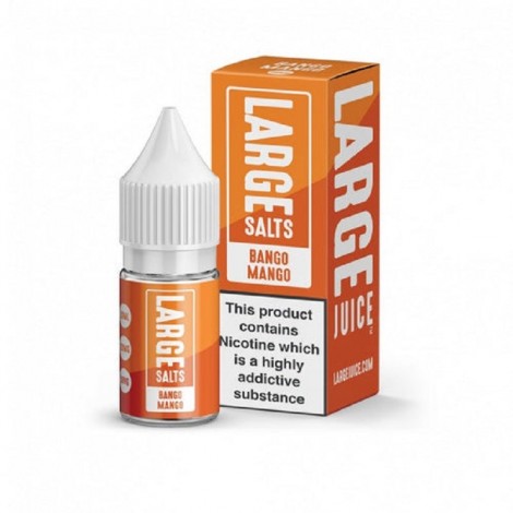 Large Juice Nicotine Salt Bango Mango E-Liquid 10ml