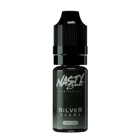 Nasty Juice Nicotine Salt Nasty Salt Silver Blend E-Liquid 10ml