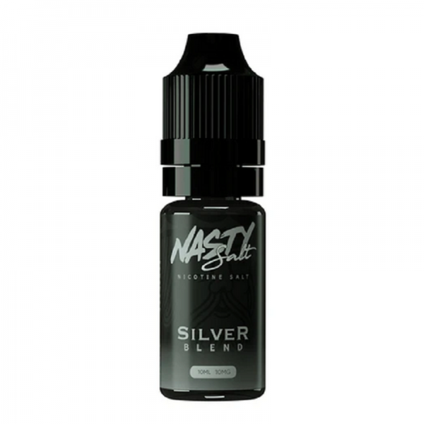 Nasty Juice Nicotine Salt Nasty Salt Silver Blend E-Liquid 10ml