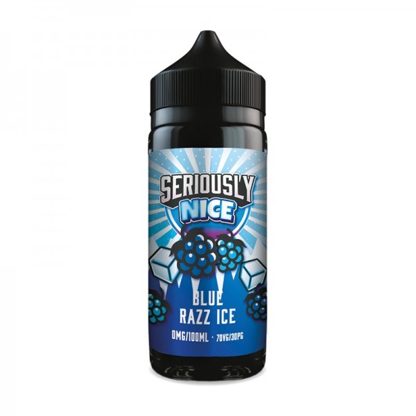 Doozy Vape Co Seriously Nice Blue Razz Ice Shortfill E-Liquid 100ml