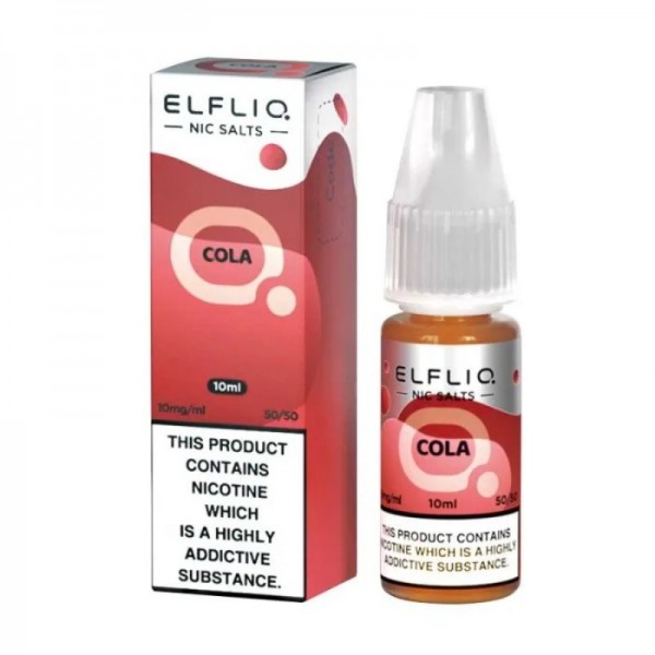 ElfLiq Nicotine Salt Cola E-liquid 10ml