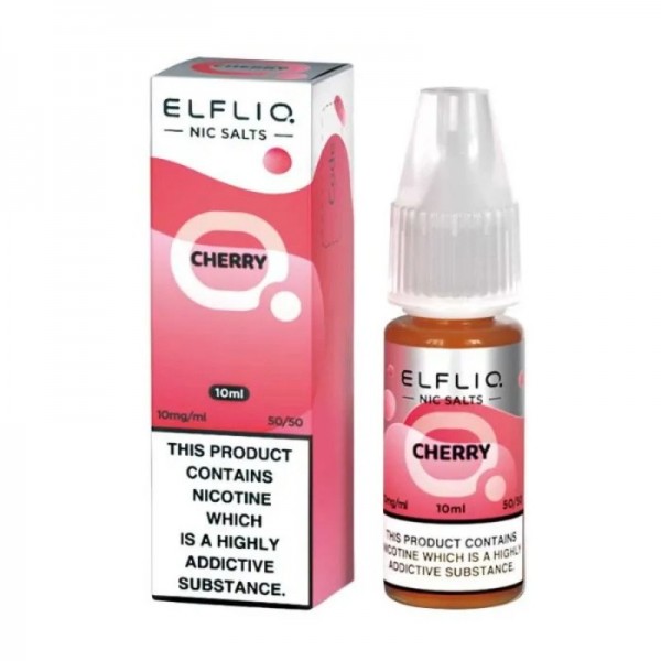 ElfLiq Nicotine Salt Cherry E-liquid 10ml