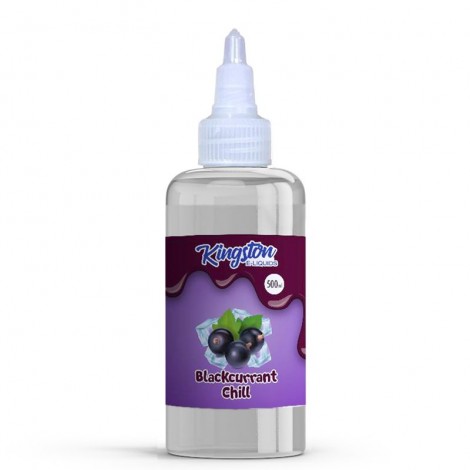 Kingston Blackcurrant Chill Shortfill E-liquid 500ml