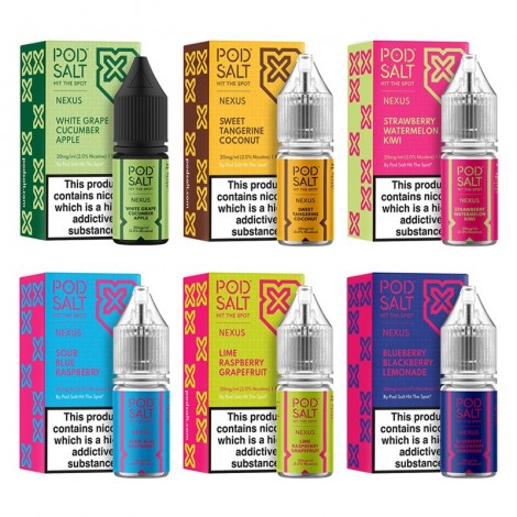 Pod Salt Nicotine Salt Nexus E-liquid 10ml