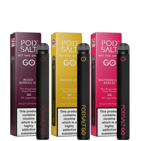 Pod Salt Go Disposable Pod Vape 500 Puffs 400mAh