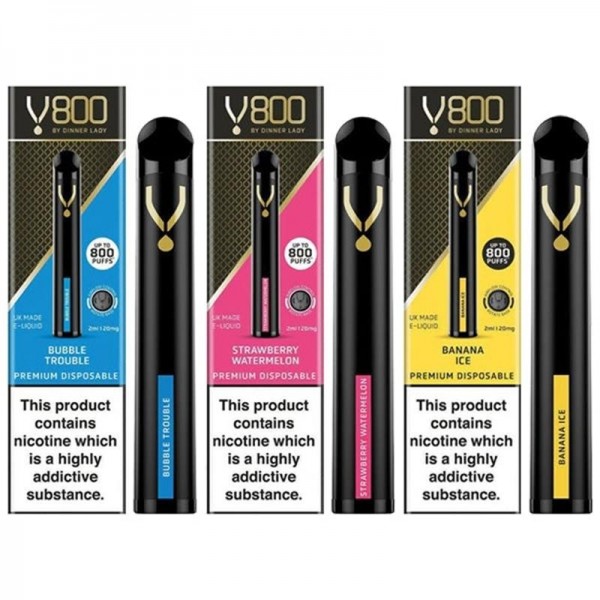 Dinner Lady V800 Disposable Vape 800 ...