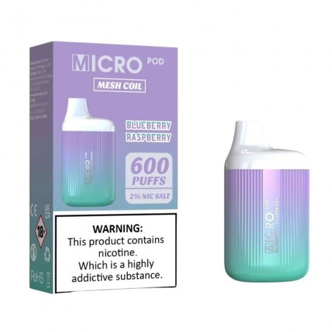 Micro Pod Disposable Vape 600 Puffs