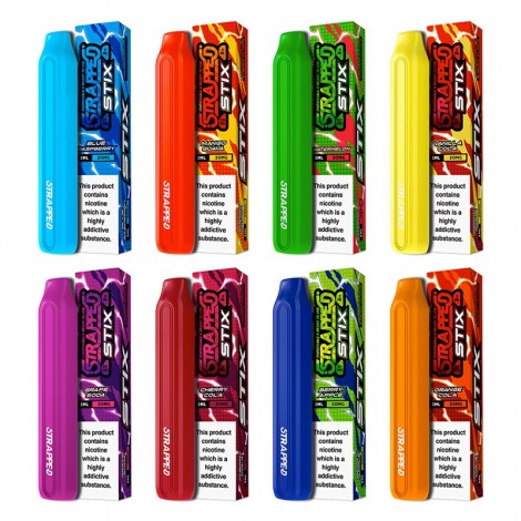 Strapped Stix Disposable Vape Kit 600 Puffs