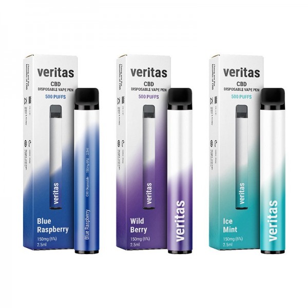 Veritas CBD Disposable Vape Kit 500 Puffs 150mg