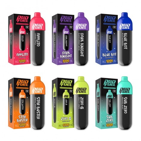 Pod Fuel Bar 5000 Disposable Vape Kit 5000 Puffs 12ml