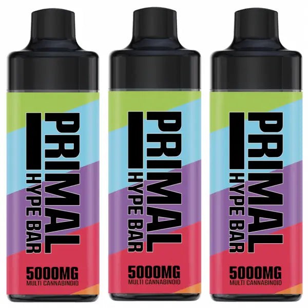 PRIMAL Hype Bar 5000mg CBD Disposable Vape Kit 15000 Puffs